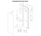 Amana ASI2175GRW03 refrigerator door parts diagram