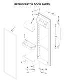 Refrigerator door parts