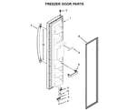 Amana ASI2575GRS04 freezer door parts diagram