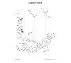 Whirlpool WRS315SDHW04 cabinet parts diagram