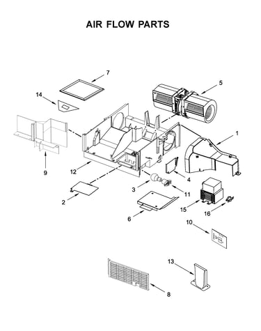 Air flow parts