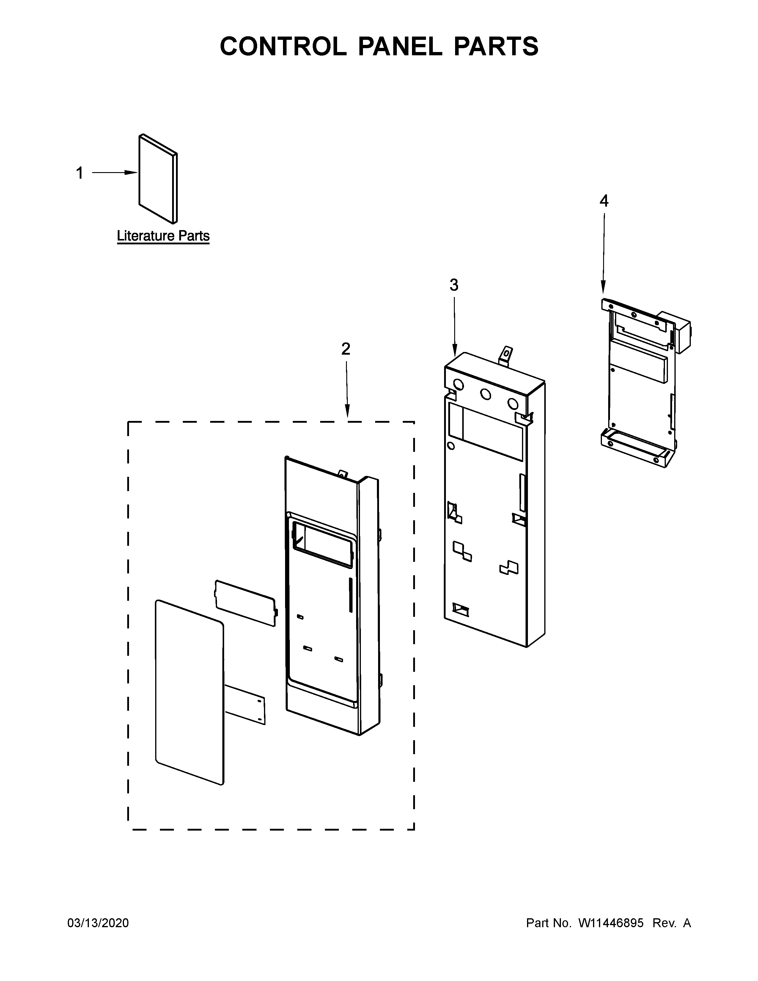 CONTROL PANEL PARTS