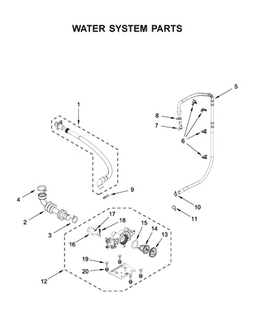 Water system parts