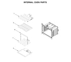 Whirlpool WOS31ES7JS00 internal oven parts diagram