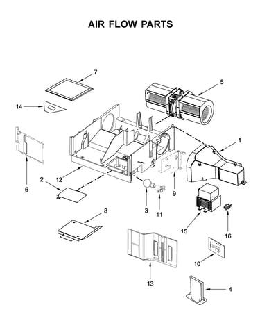 Air flow parts
