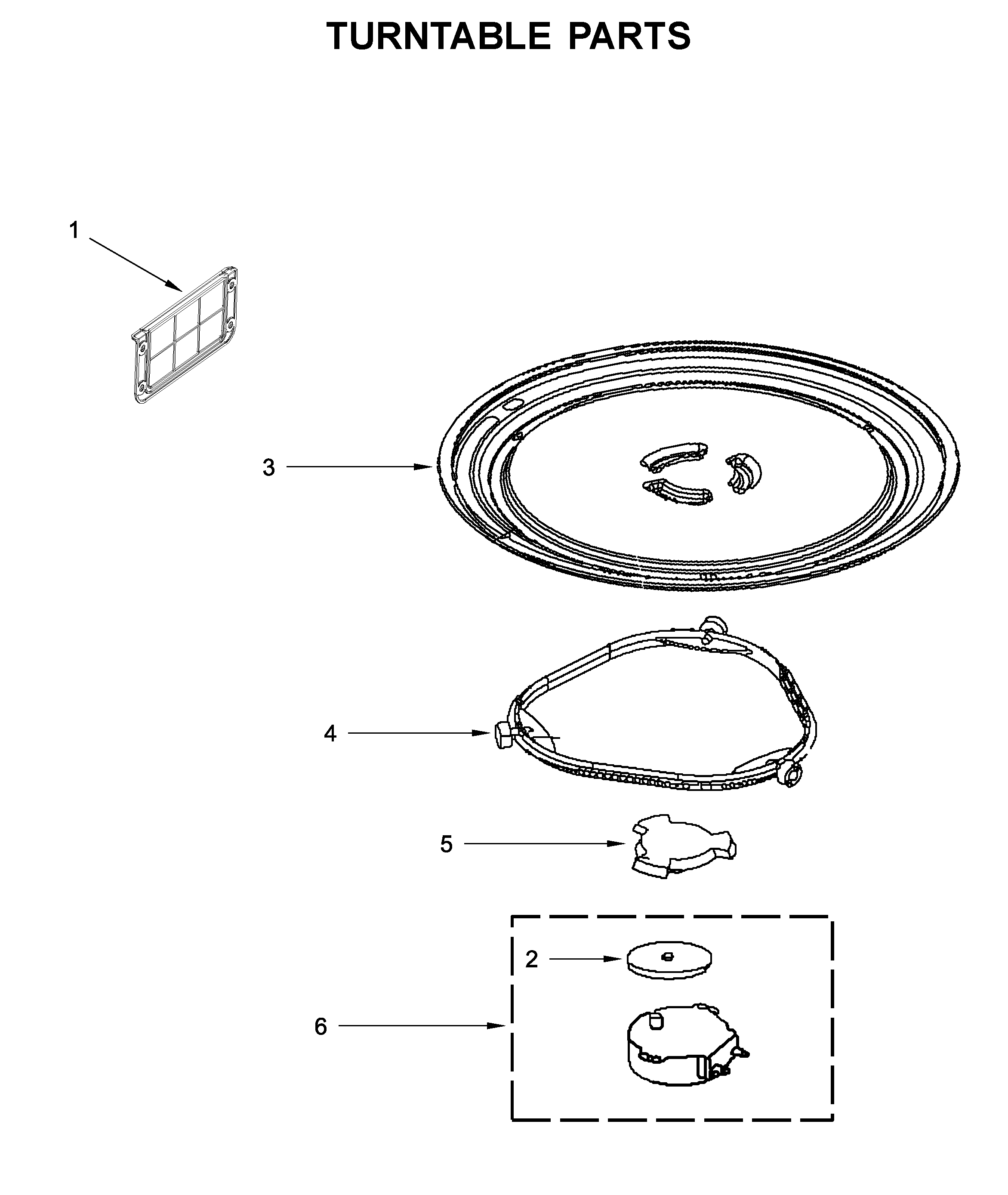 Turntable parts