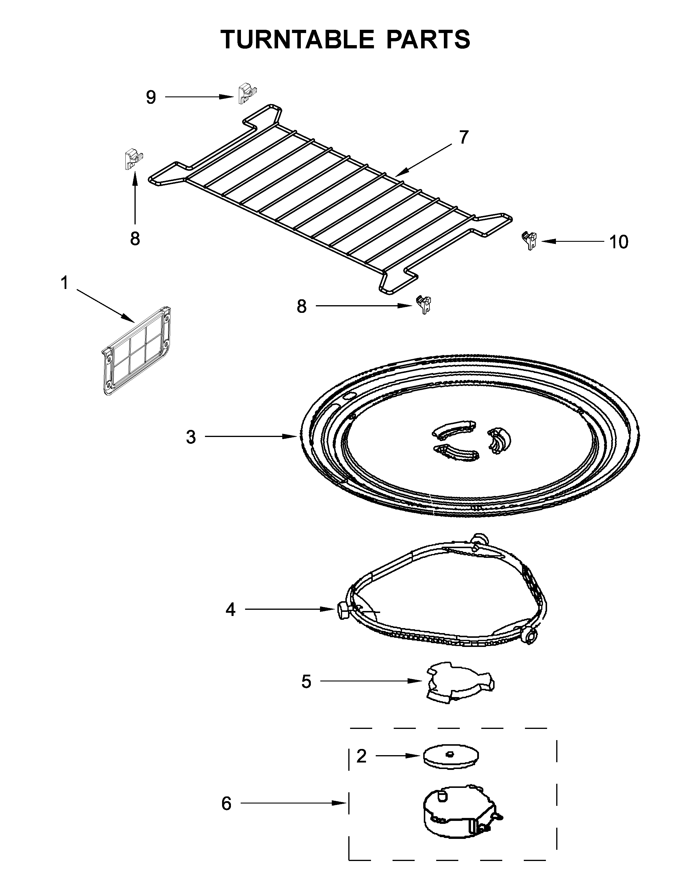 Turntable parts