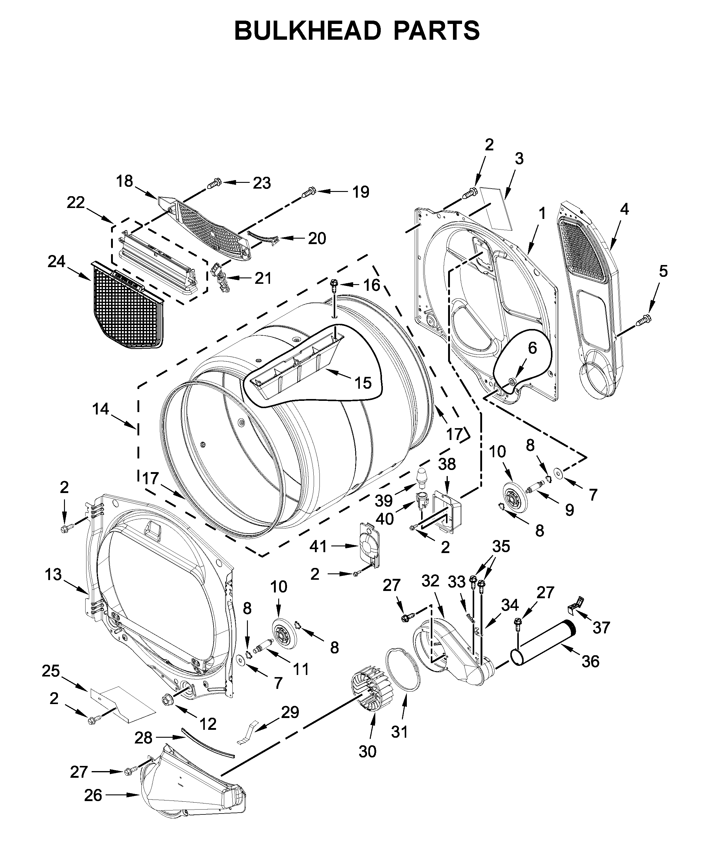 Bulkhead parts
