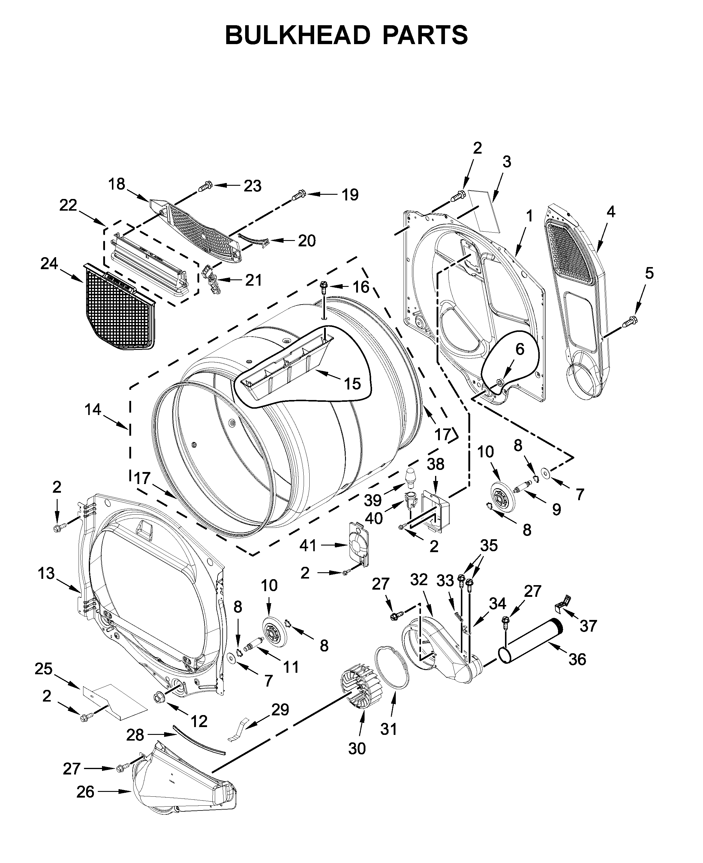 Bulkhead parts