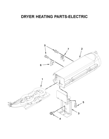 Dryer heating parts-electric