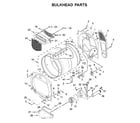 Maytag YMED6230HC0 bulkhead parts diagram