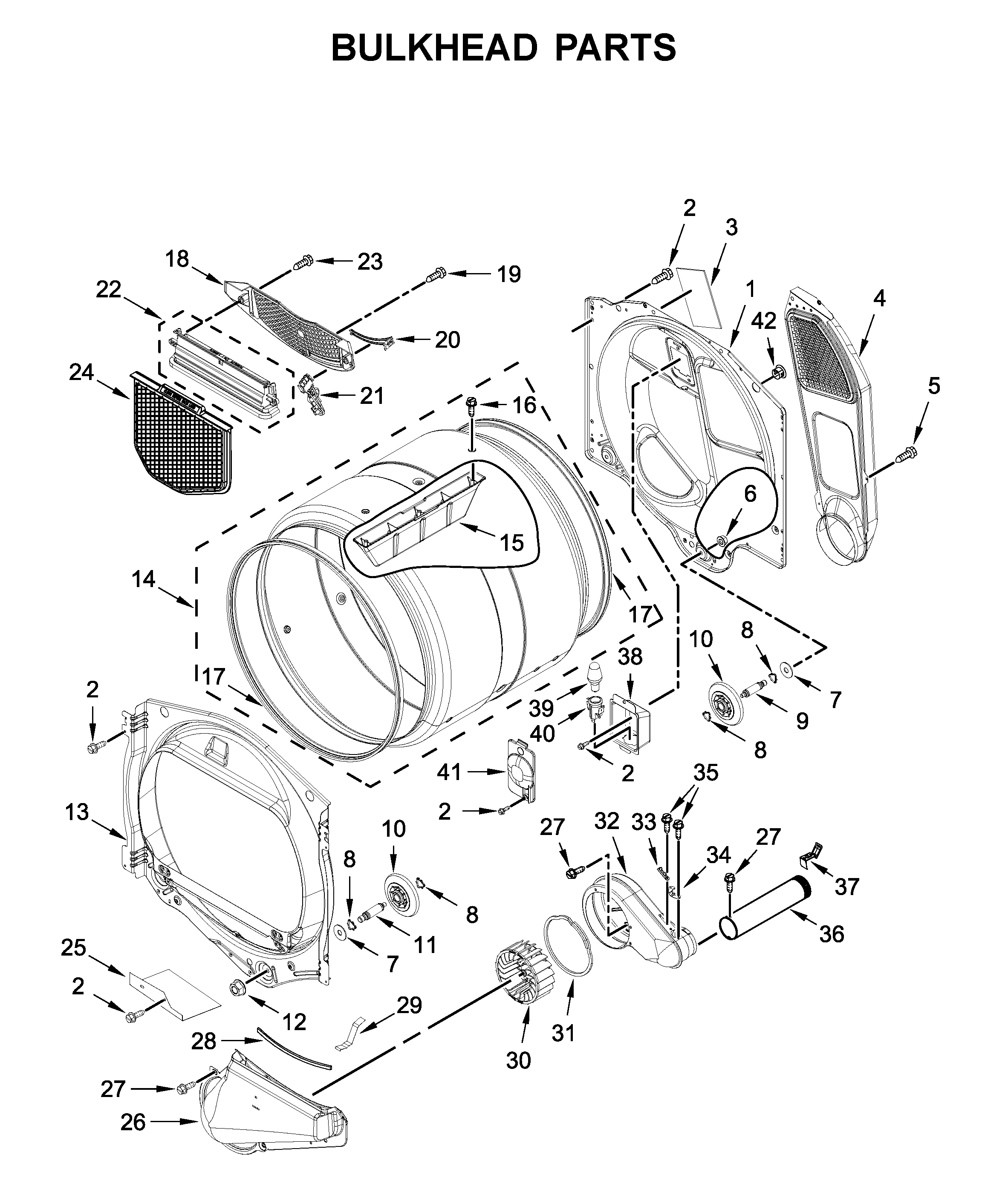Bulkhead parts