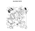 Maytag MGD7230HC0 bulkhead parts diagram