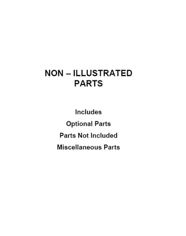 Optional parts (not included)