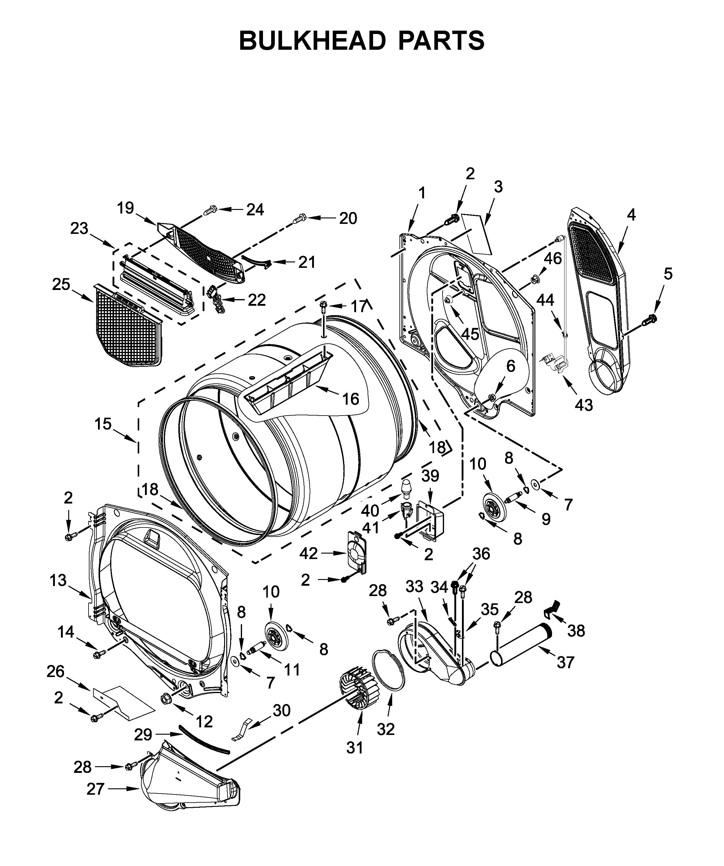 Bulkhead parts