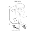 Maytag 7MMVWB855EC3 pump parts diagram