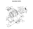 Maytag MED8230HC0 bulkhead parts diagram