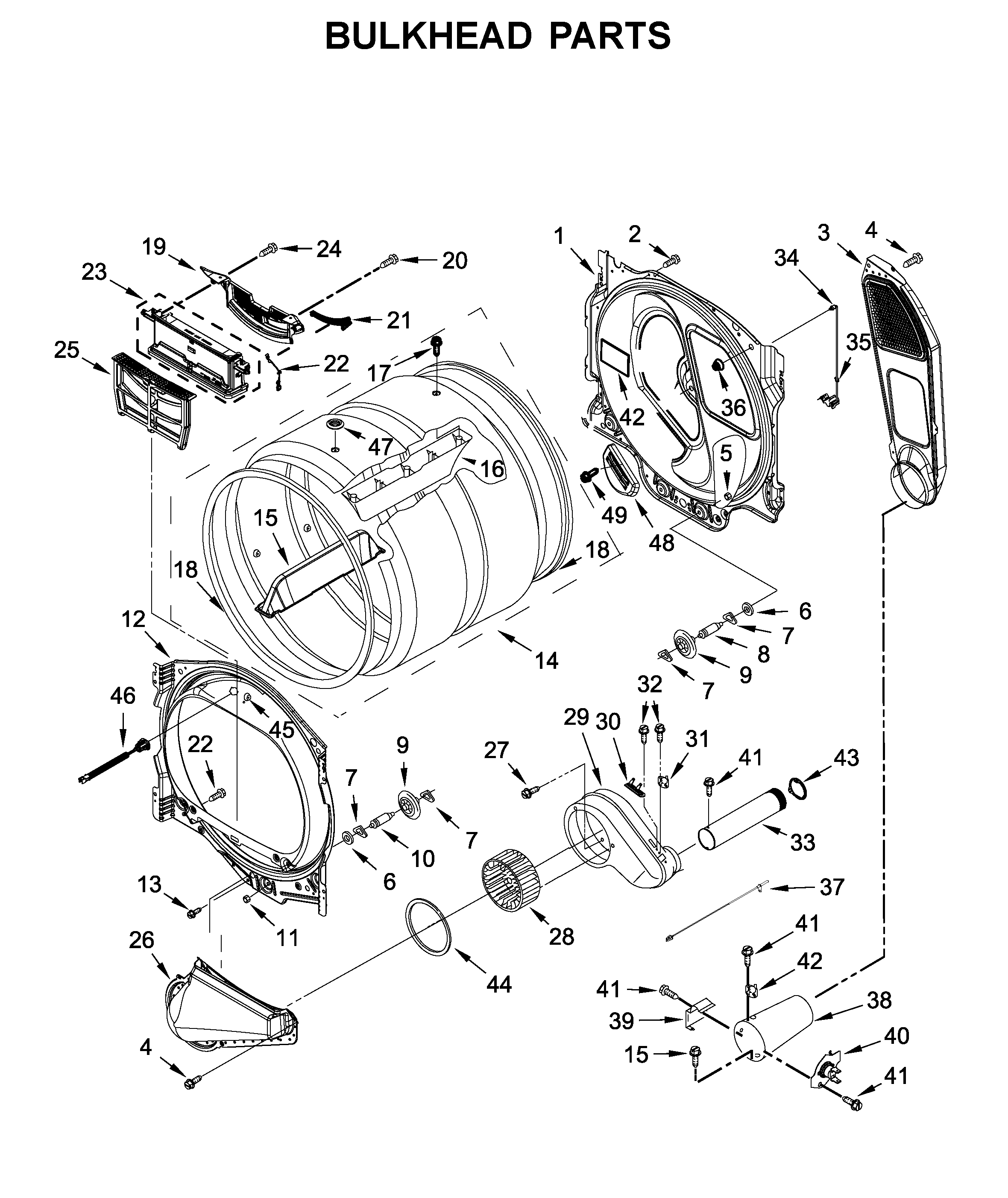 Bulkhead parts