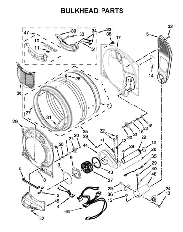 Bulkhead parts