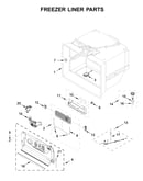 Freezer liner parts