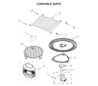 Whirlpool WMH78019HZ3 turntable parts diagram