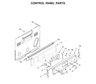 Maytag MER8700DS1 control panel parts diagram