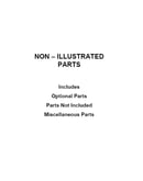 Optional parts (not included)