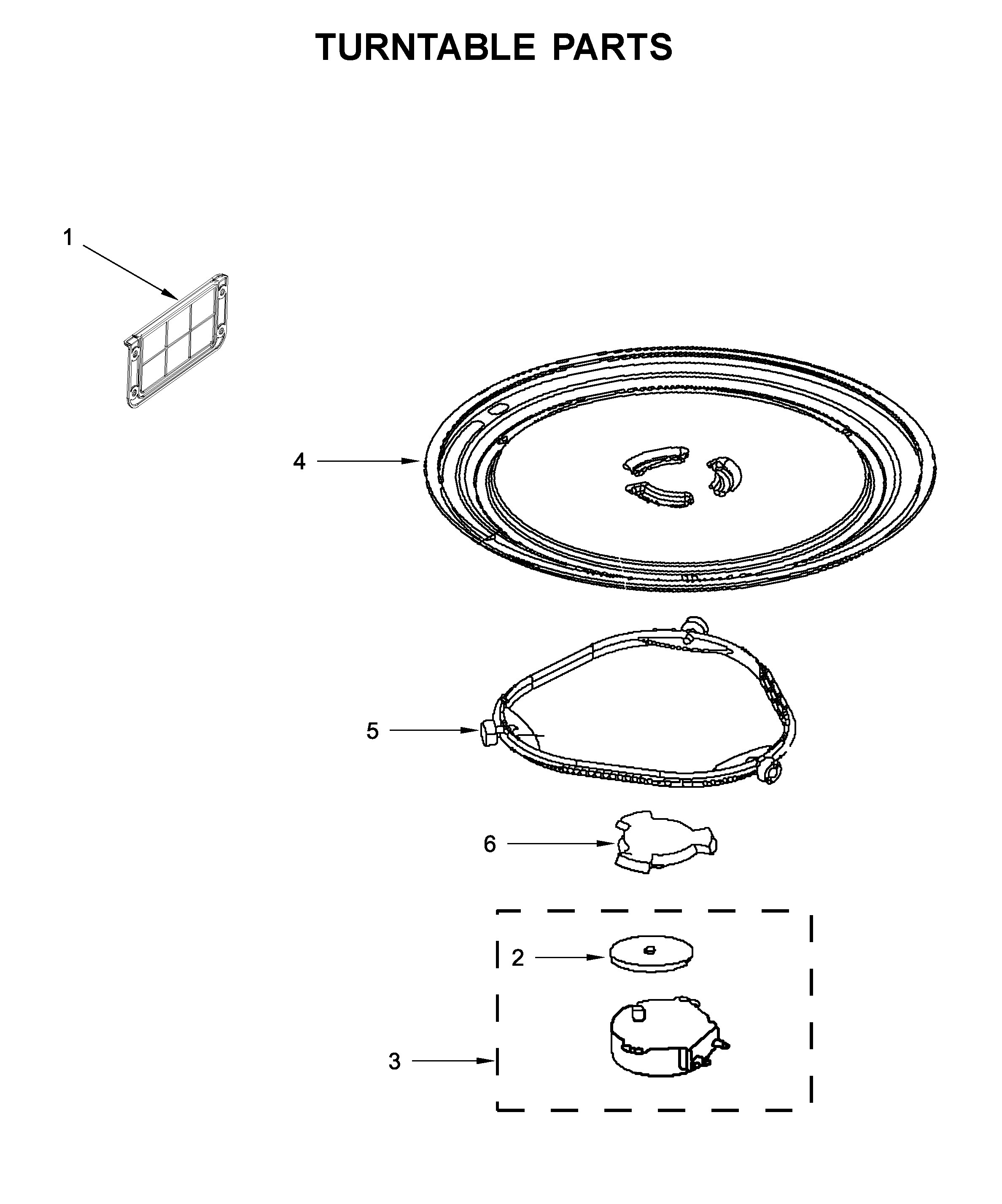 Turntable parts