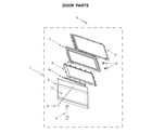 Maytag YMMV4206HK1 door parts diagram