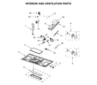 Maytag YMMV4206HK1 interior and ventilation parts diagram