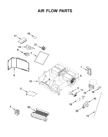 Air flow parts