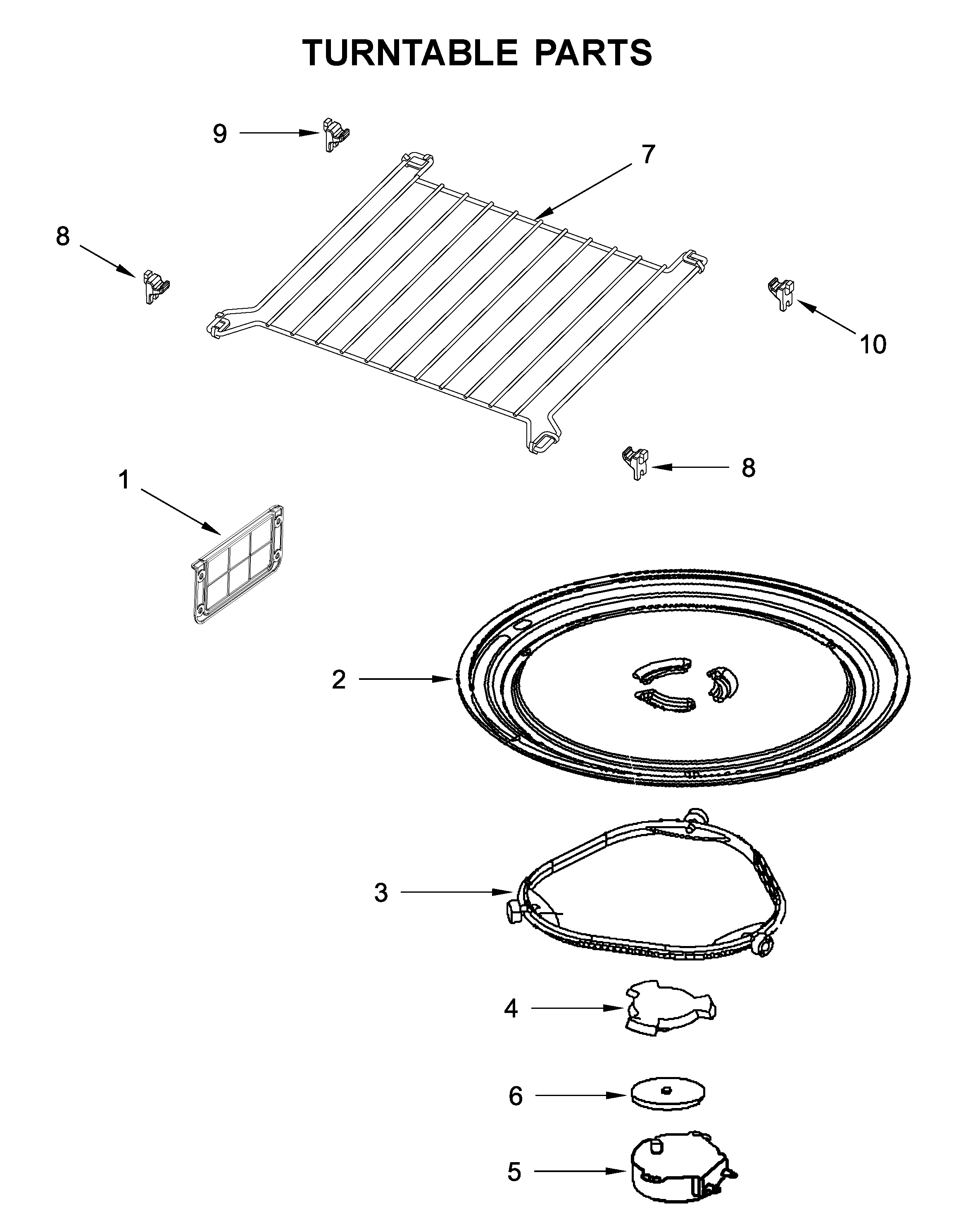 TURNTABLE PARTS