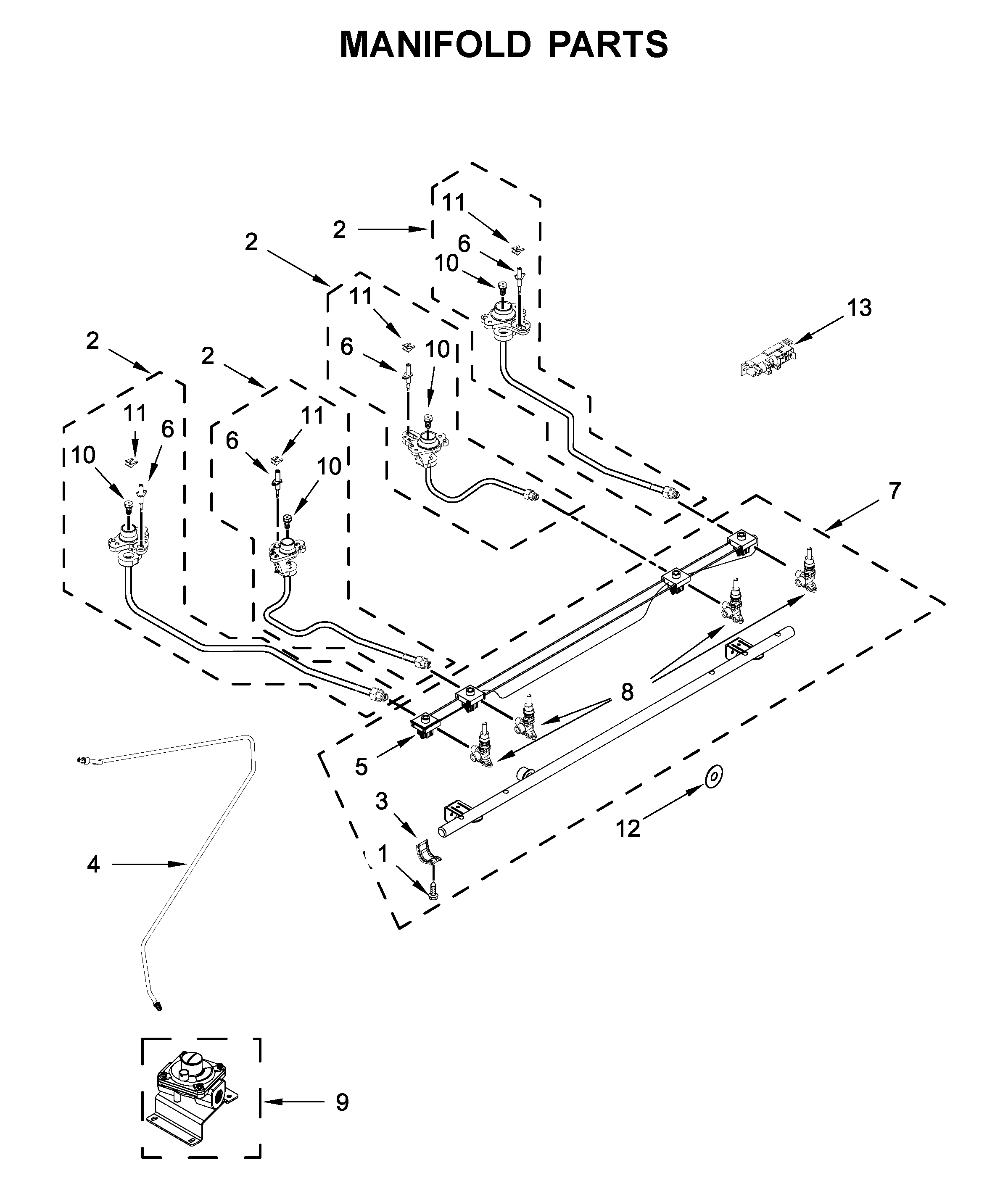 MANIFOLD PARTS