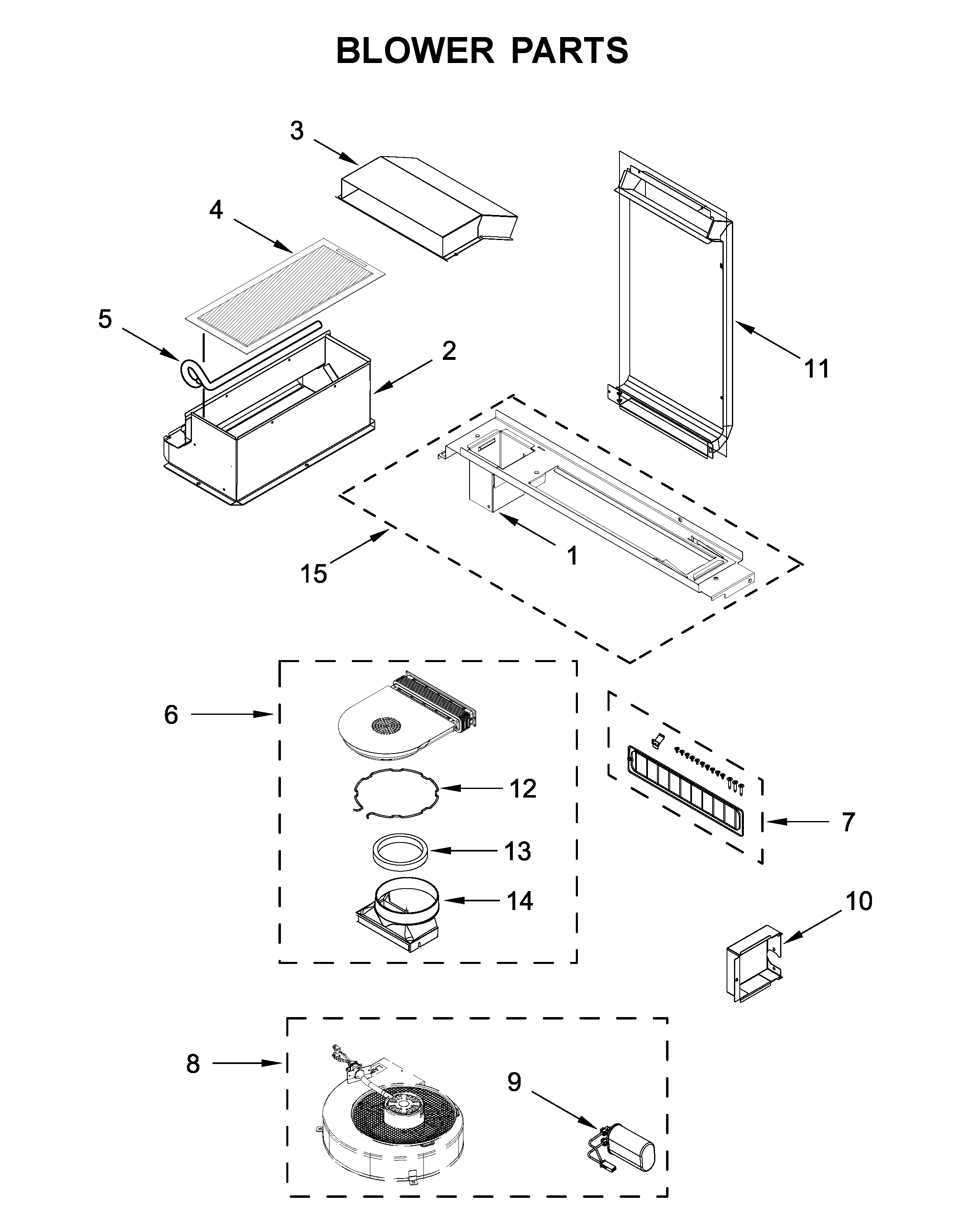 BLOWER PARTS