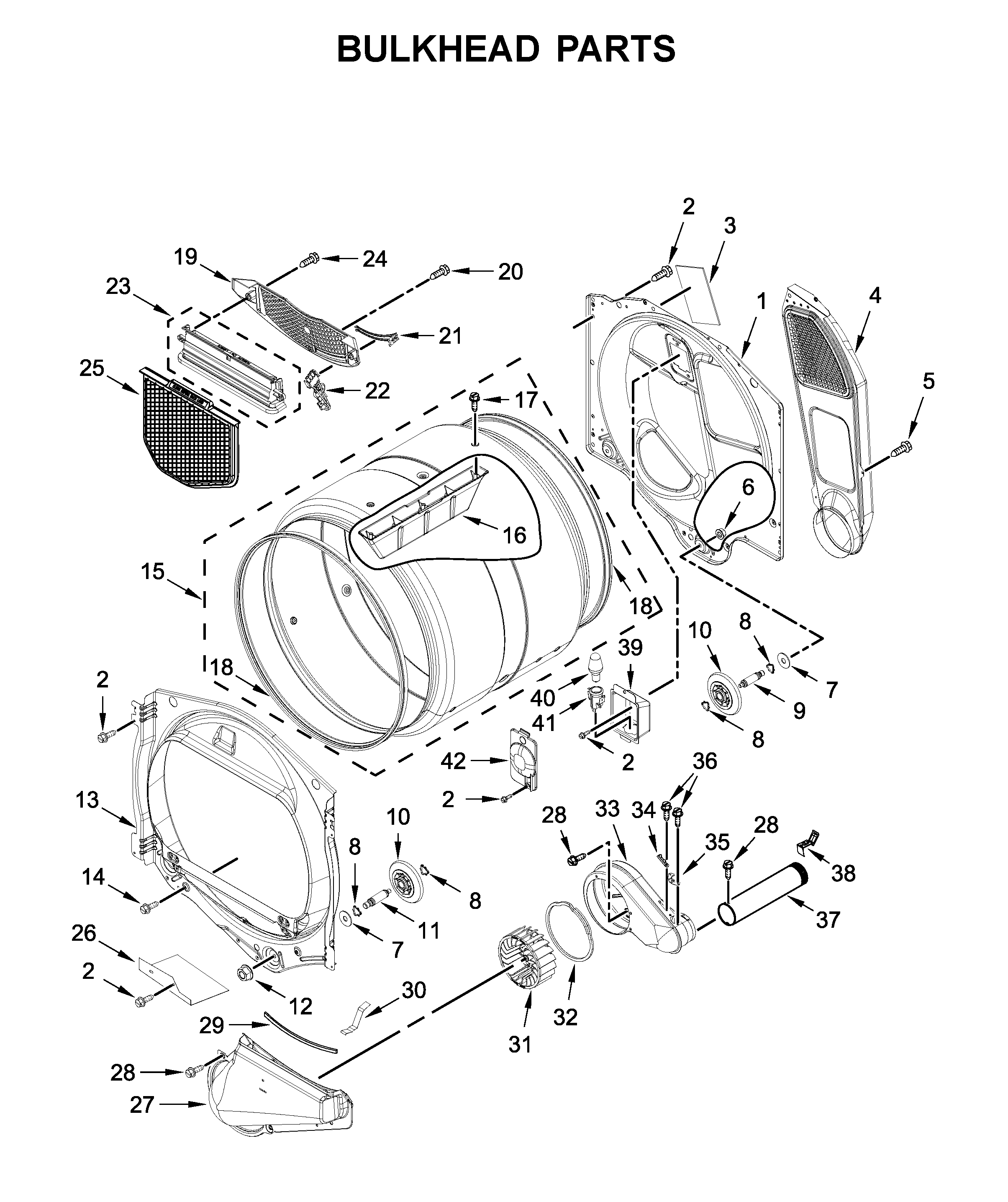Bulkhead parts
