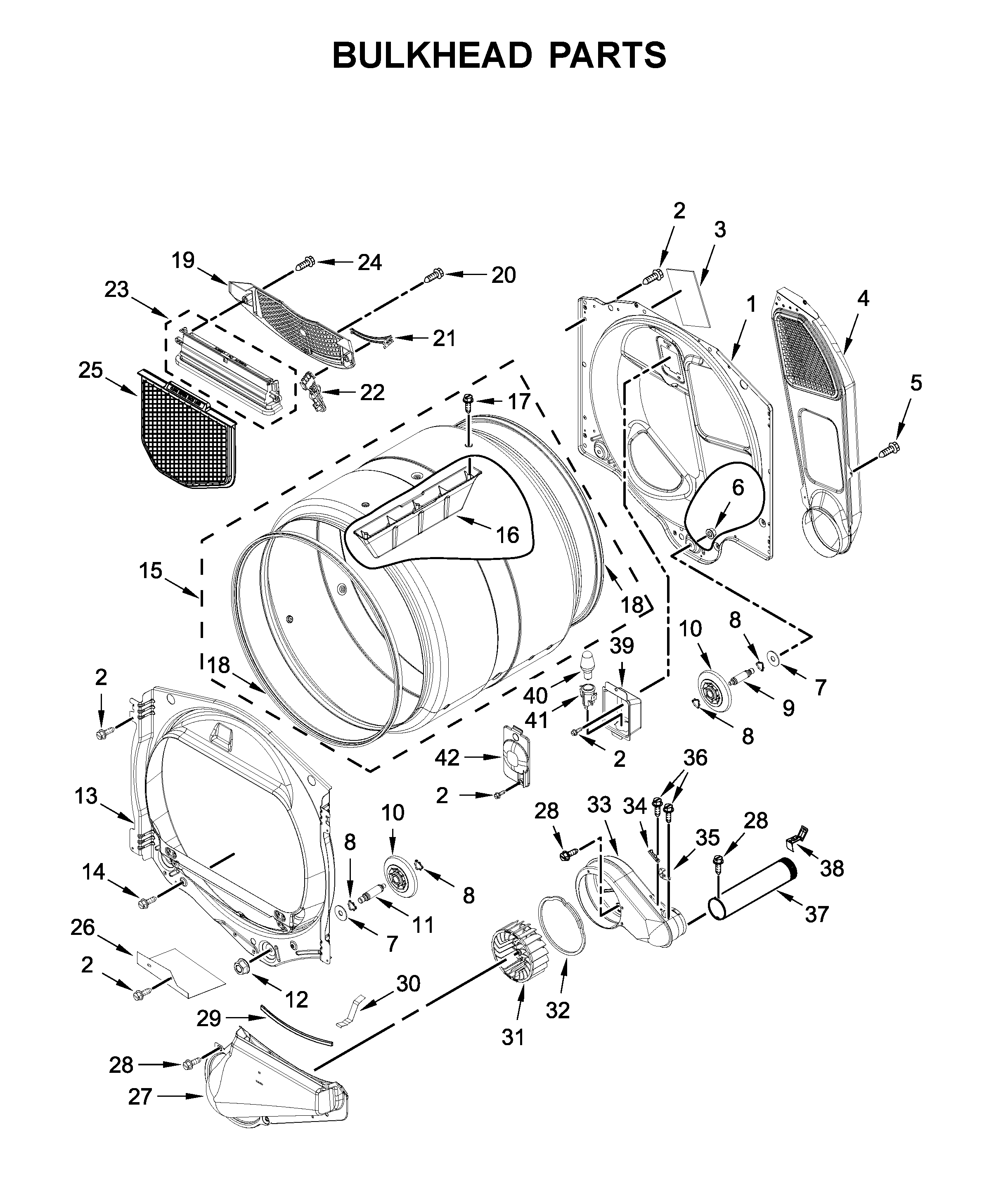 Bulkhead parts
