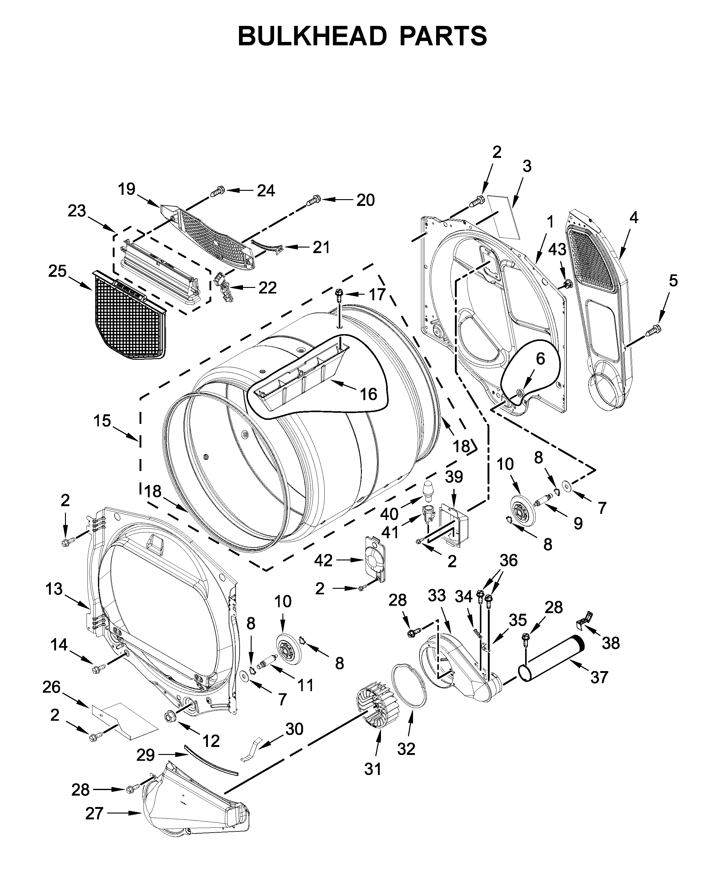 Bulkhead parts