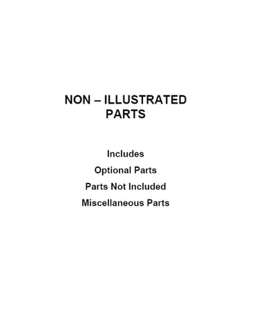 Optional parts (not included)