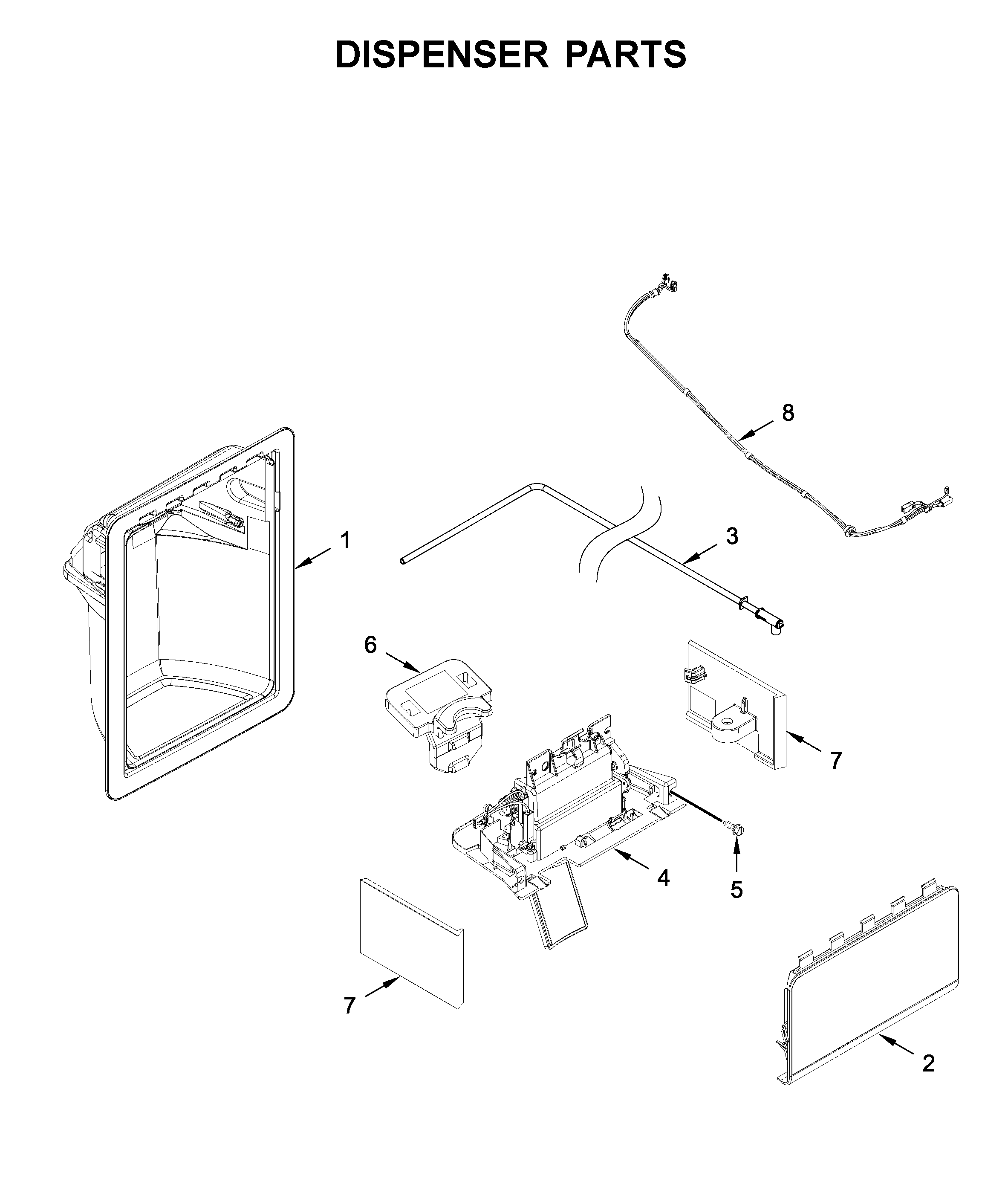 Dispenser parts