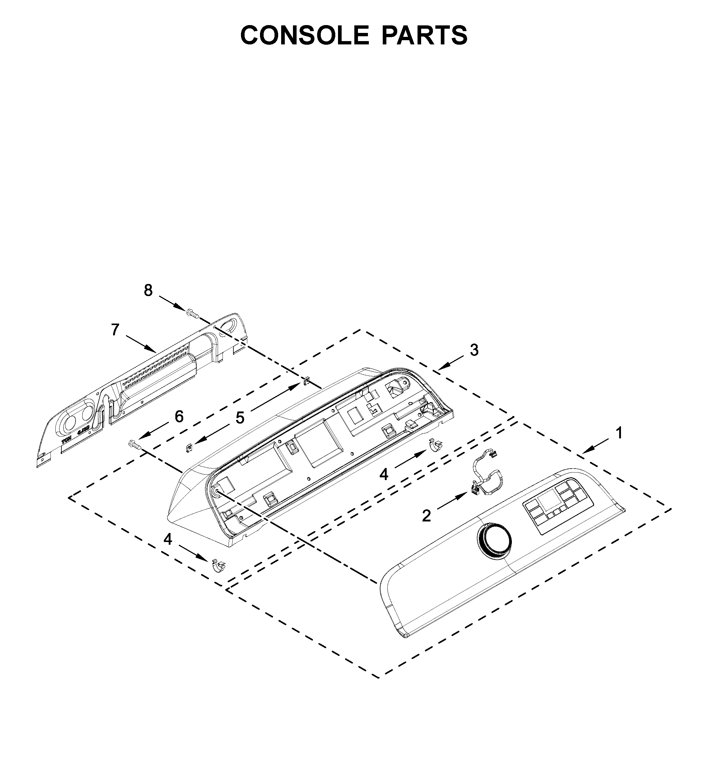 CONSOLE PARTS