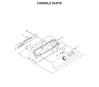 Maytag MVW7230HW0 console parts diagram