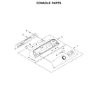Maytag MVW7232HW0 console parts diagram