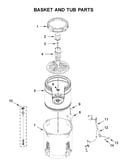 Basket and tub parts