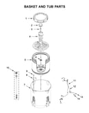 Basket and tub parts