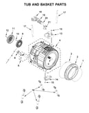 Tub and basket parts