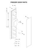 Freezer door parts