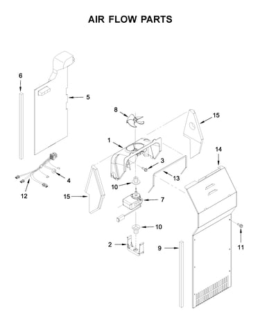 Air flow parts