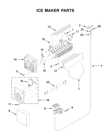 Ice maker parts