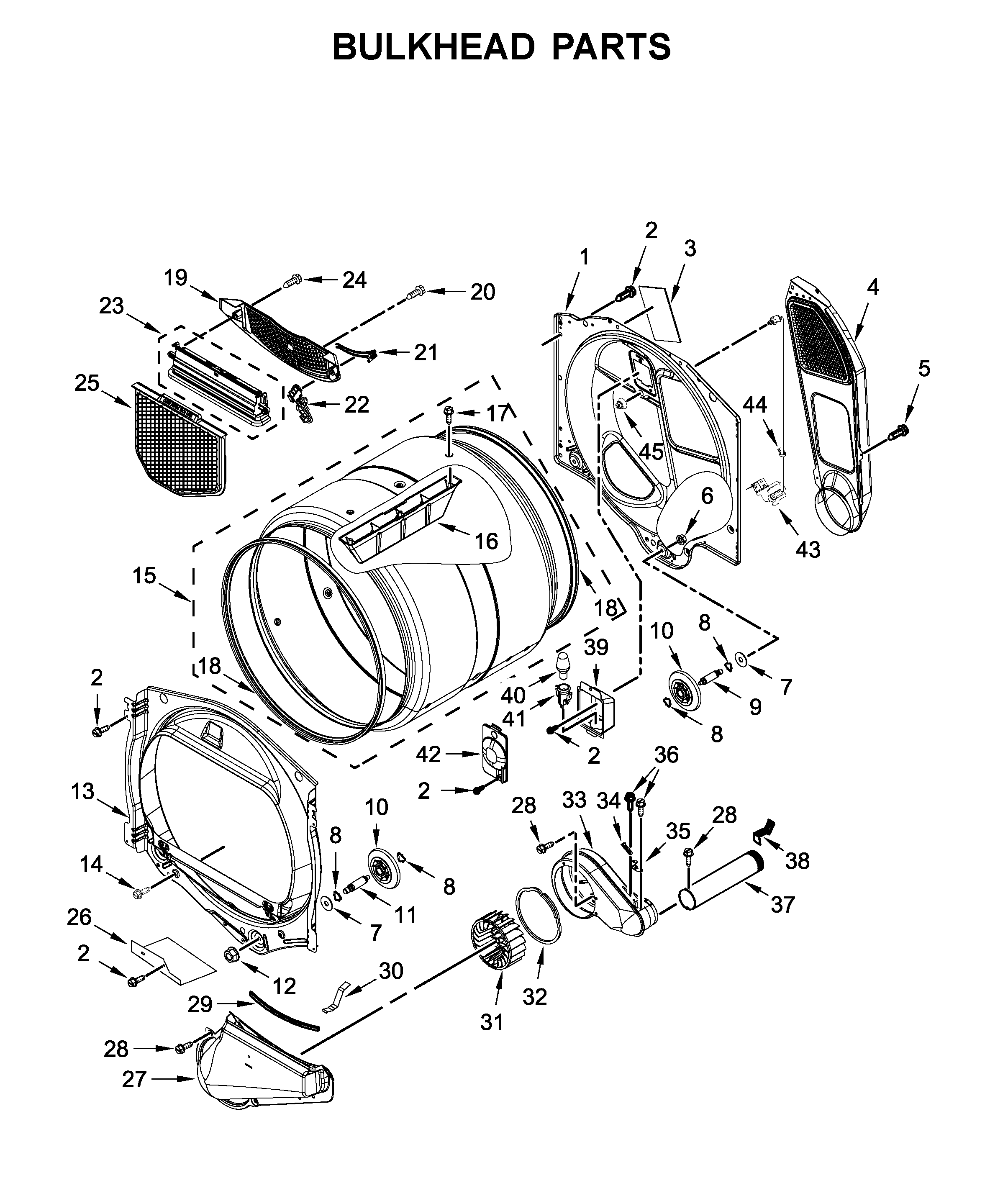 Bulkhead parts