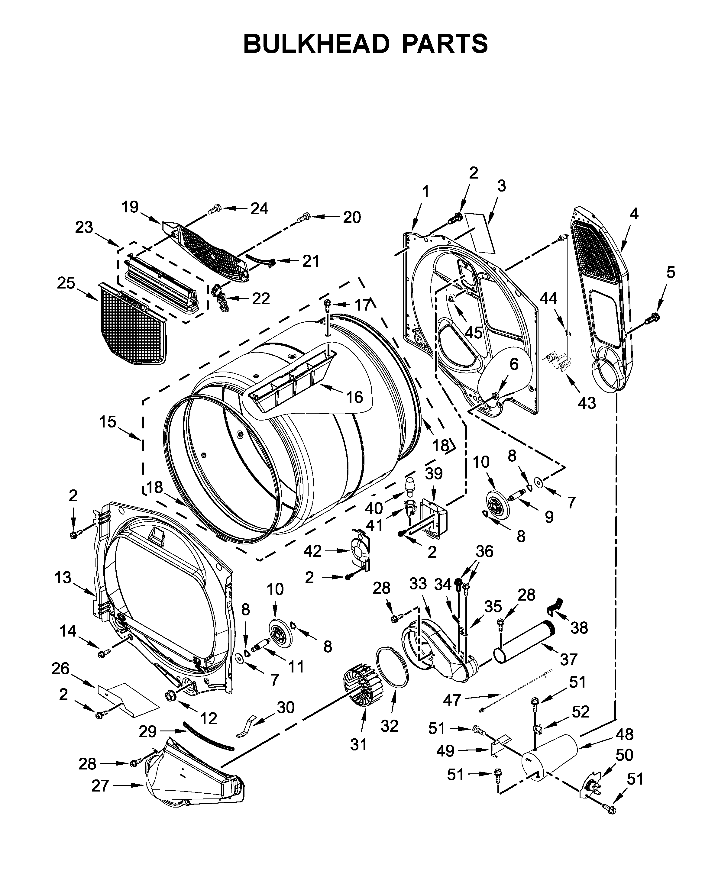Bulkhead parts